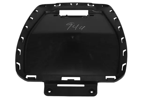 Jet Black Rear Seat Back Trim Panel