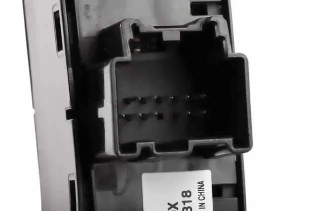 Jet Black Hazard Warning Switch