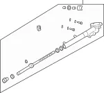 Outer Tie Rod Adjust Nut
