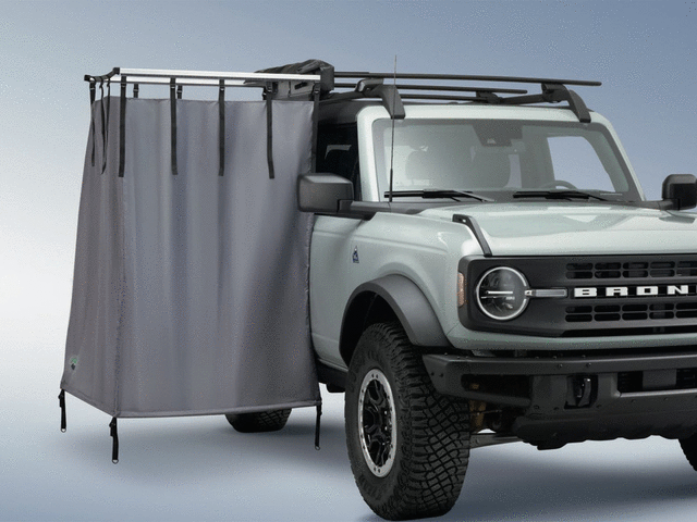 Roof Rail Mounted Camping Shower