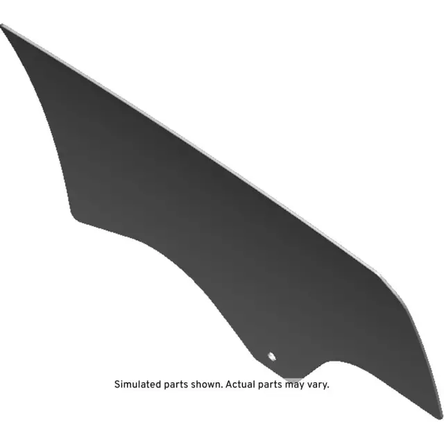 Passenger Side Rear Door Window