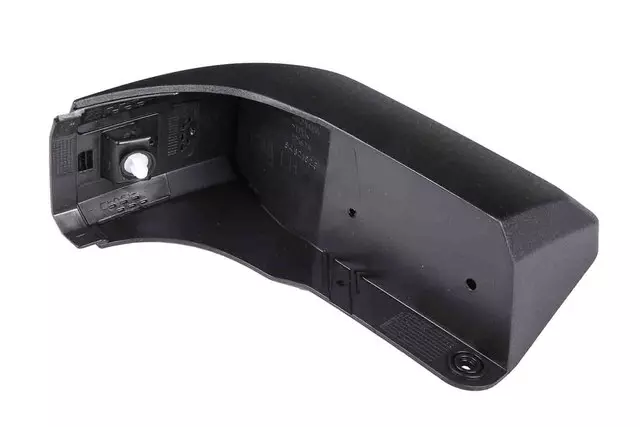 Black Rear Driver Side Tire Front Air Deflector