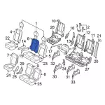 2020-2023 Ford - Seat Back Cover
