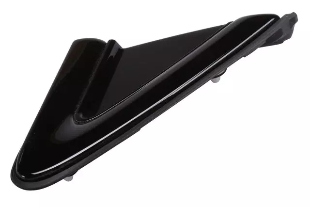 Black Front Passenger Side Fender Upper Rear Molding