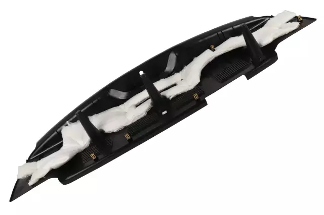 Jet Black Rear End Trim Finish Panel