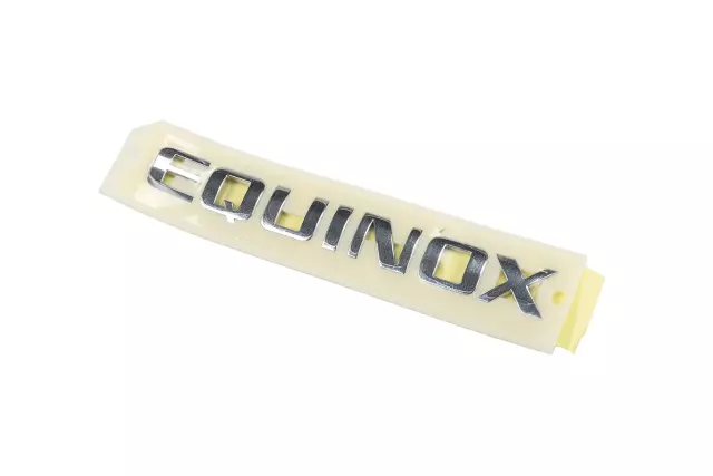 Liftgate Vehicle Name Plate