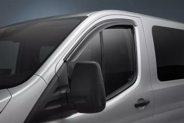 VGK4Z18246A - Exterior: Side Window Deflectors - Low Roof for Ford: Transit-150, Transit-250, Transit-350, Transit-350 HD Image