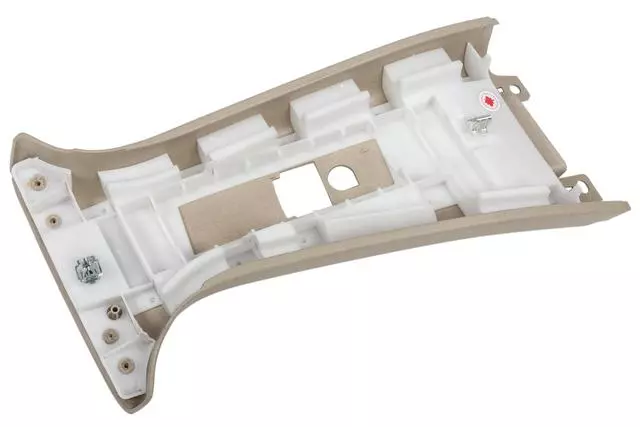 Granite and Light Neutral Driver Side Center Pillar Upper Trim Panel