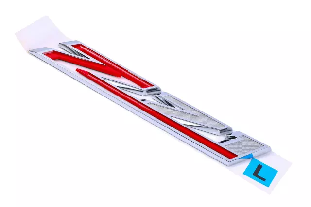 Chrome Front Driver Side Fender Marketing Name Plate