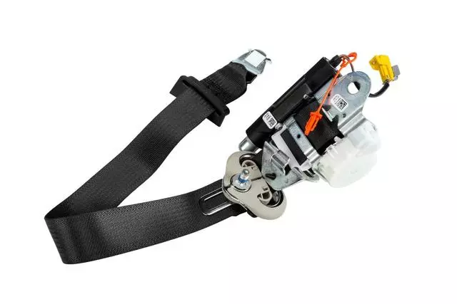 Ebony Driver Seat Belt with Retractor and Pre-Tensioner