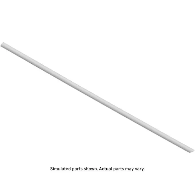 Front and Rear Driver Side Door Lower Weatherstrip