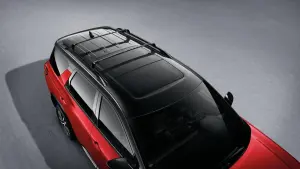 Roof Rail Crossbars- Black (2-Piece Set)