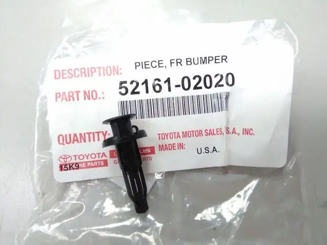 Buy Toyota Bumper Cover Clip 52161-02020 | Longo Toyota Parts