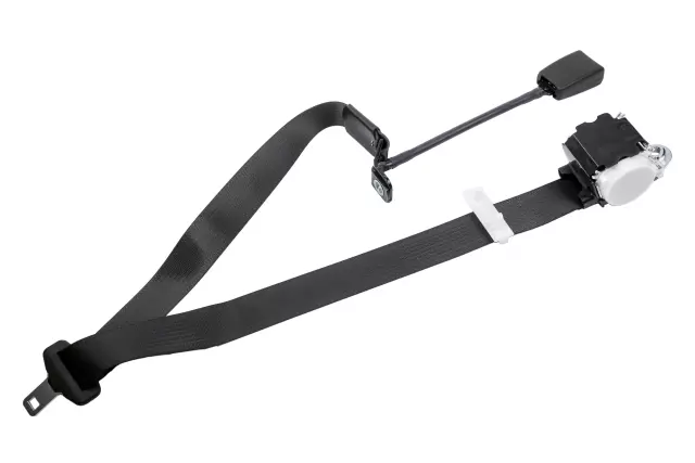 thumbnail image 2 of Genuine GM Rear Center Seat Belt Retractor – Black/Gray For 15-17 Silverado Sierra 2 of 4