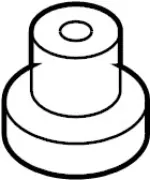 Engine Cover Retainer