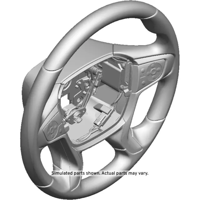 Black Steering Wheel Assembly 85004522 | Shea Chevrolet Parts