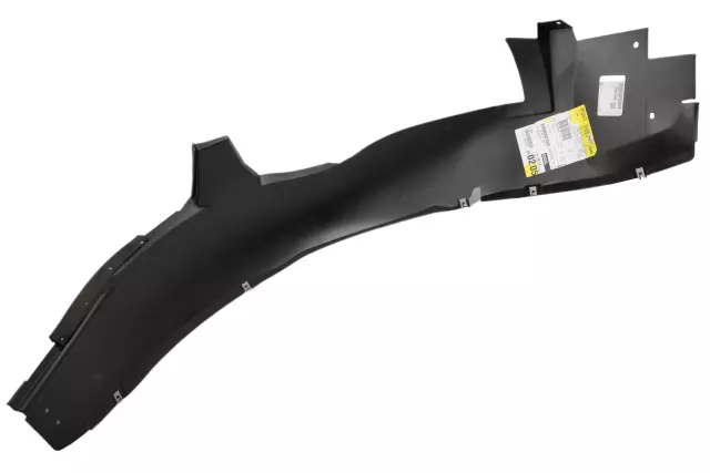 Driver Side Front Wheelhouse Liner with Nuts