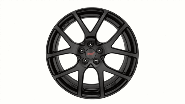 STI  Aluminum Alloy Wheel with center cap [17 Inch size] sold individually