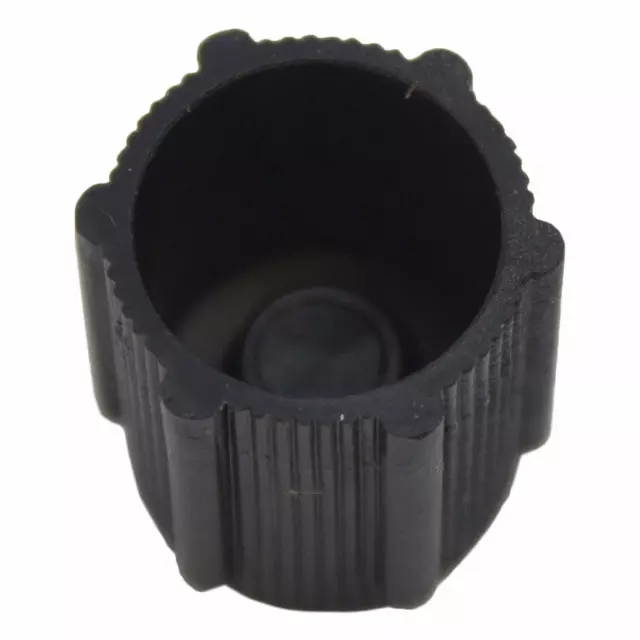 F3AZ19D702B - HVAC: Return Hose Cap for Ford: E-150, E-250, E-350 Super Duty, Escape, Fiesta, Mustang | Lincoln: MKC Image