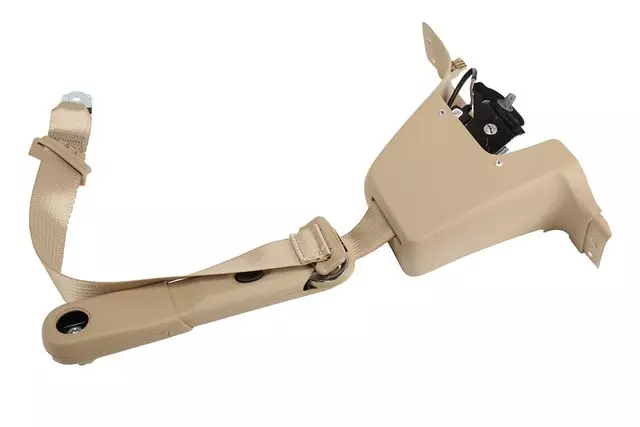 Light Cashmere Driver Seat Belt with Retractor and Pre-Tensioner