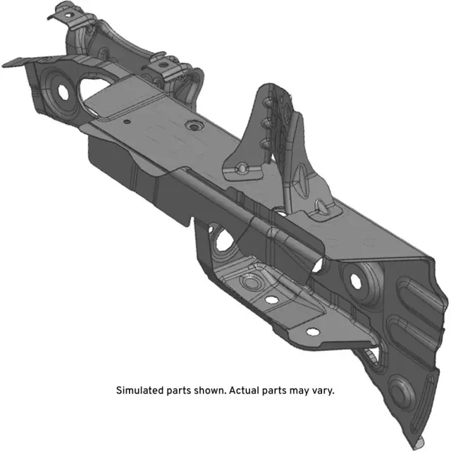Passenger Side Front Compartment Upper Side Rail