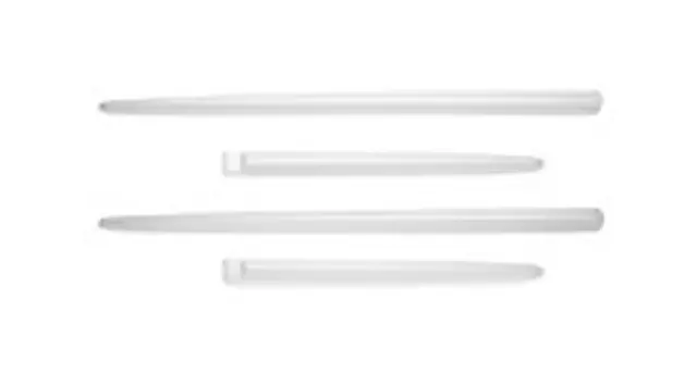 Body Side Moldings - Ultra White