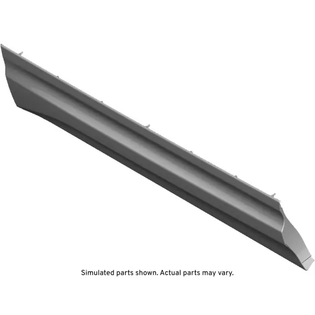 Black Front Driver Side Door Molding