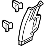 Upper Center Pillar Trim