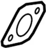 Muffler W/Tailpipe Gasket