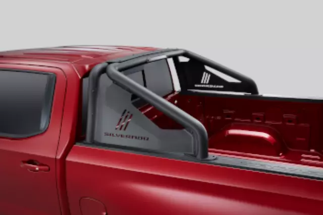 Sport Bar - Black With Silverado Script