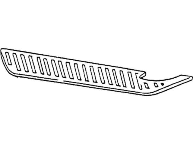 Ford F150 F250 F350 Bronco Rear Bumper Black Upper Step Pad OEM