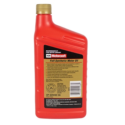 Motorcraft Sae 5W-20 Sn Snplus XO-5W20-Q1FS | Varsity Ford