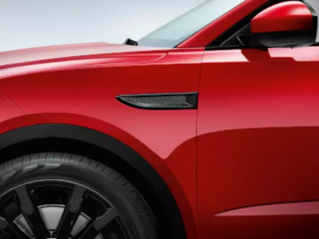 Side Power Vent - Gloss Black - Left Side