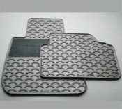 Rubber Floor Mats - Front - Coupe