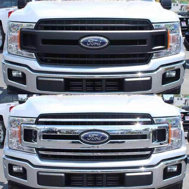 20182020 Ford F150 Chrome Patented Grille Overlay For