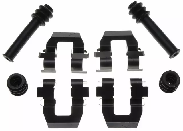 Rear Disc Brake Caliper Hardware Kit with Clips, Seals, and Bushings