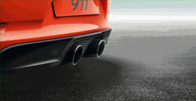 Tailpipes Of The Sports Exhaust System