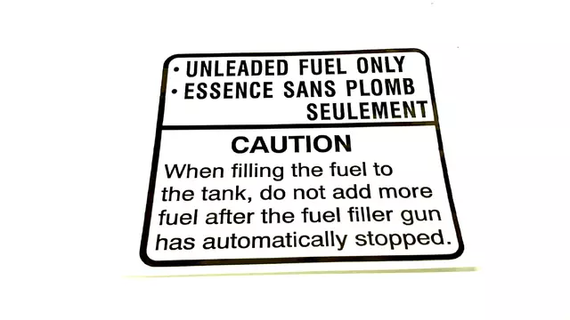 Fuel Label