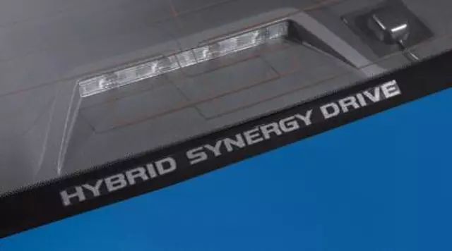 2006-2017 Toyota - Graphics, Window, Hybrid Synergy Drive Logo
