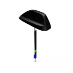 Cable & Base Assy Antenna