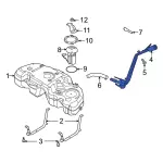 2020-2024 Ford - Filler Hose