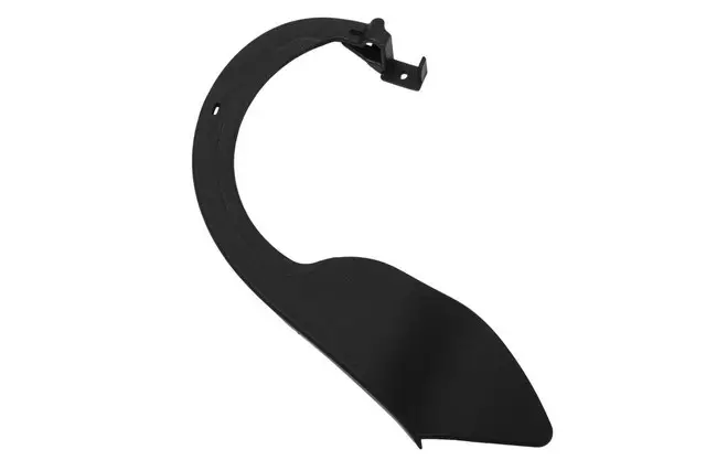 Jet Black Rear Passenger Side Seat Track Rear Inboard Cover