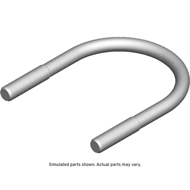 M10x1.5x35 Rear Suspension Stabilizer Shaft Insulator Clamp U-Bolt