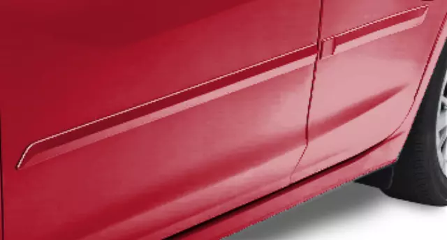 Body Side Molding - Pure Red