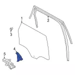 2021-2024 Ford Bronco Sport - Window Regulator