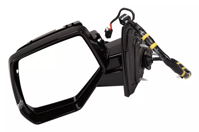 Rétroviseur gauche manuel FIAT PANDA II, 2003-2008, noir, Neuf complet extérieur mécanique