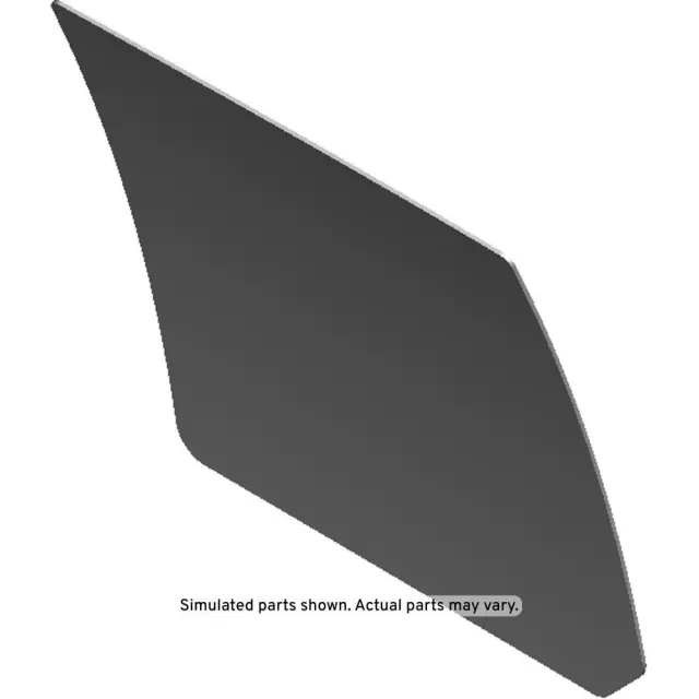 Passenger Side Rear Door Window