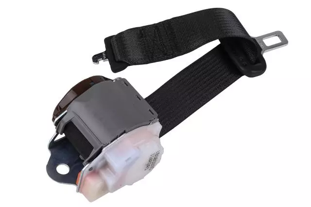 Jet Black Rear Seat Center Retractor Side Belt