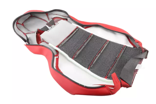 Red Driver Seat Back Cover