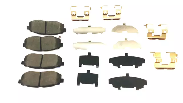 26696SG000 - Unclassified: REAR BRAKE PAD SET W/HARDWARE &amp; SHIMS for Subaru: Forester Image